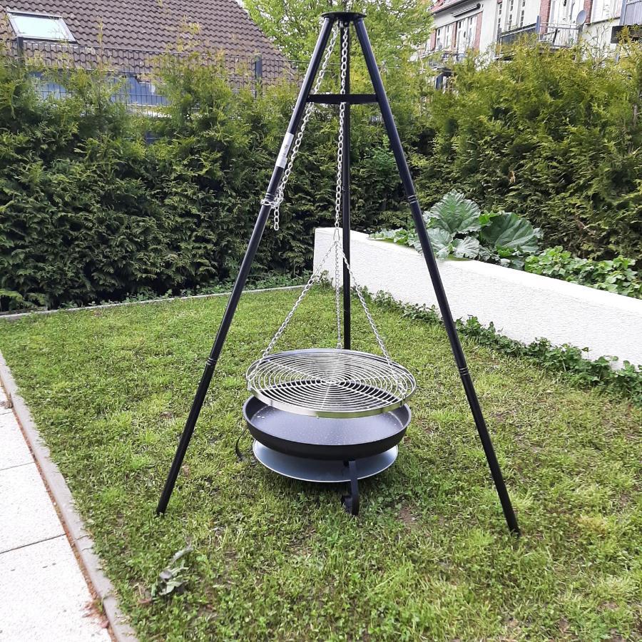Design Maisonette - 24H Self-Check-In - Bis 7 Pers - In Direkter Weihernaehe - Parkplatz - Wifi - Balkon -Terrasse - Radwege Schiffweiler Luaran gambar